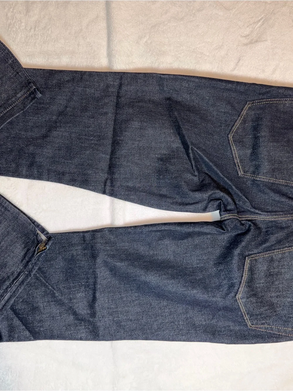 NWOT - Madewell Women's Indigo Dark Rinse Skinny Denim with Leg Zippers Size 27